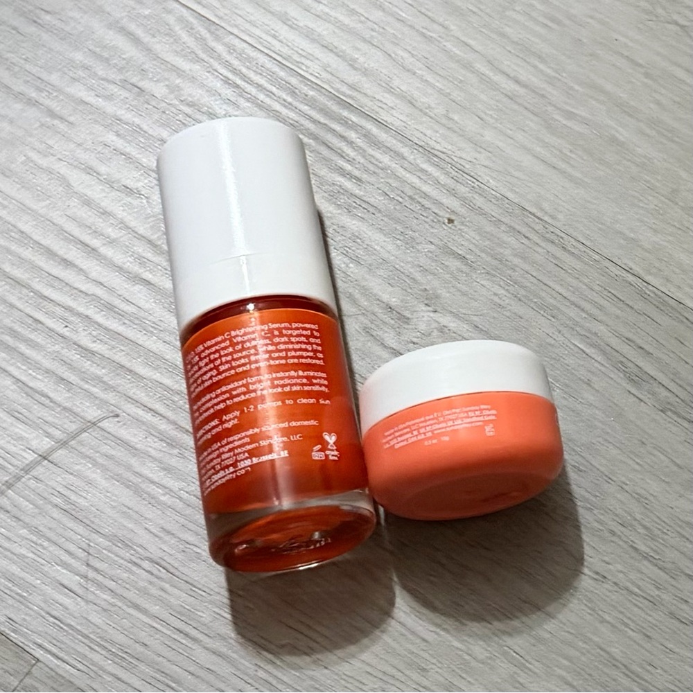 Sunday Riley C.E.O. Brightening Serum and Afterglow Cream - White and Orange - Picture 2 of 2
